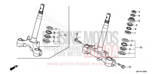 STEERING STEM NSC50T2E de 2014